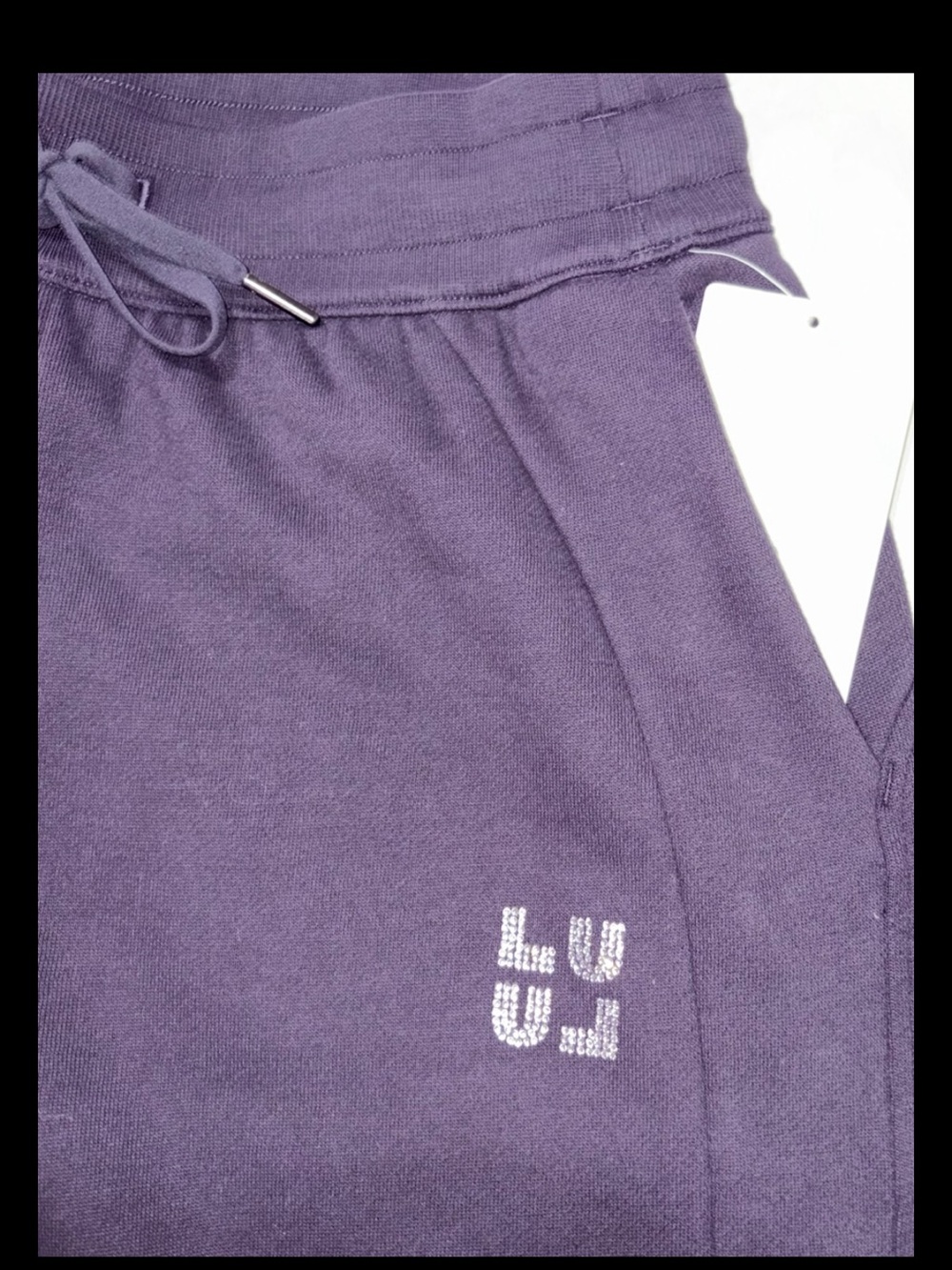 NWT LULULEMON MEDIUM SCUBA MID RISE WIDE LEG PANT*JEWELED ATOMIC PURPLE $118 - Picture 16 of 16
